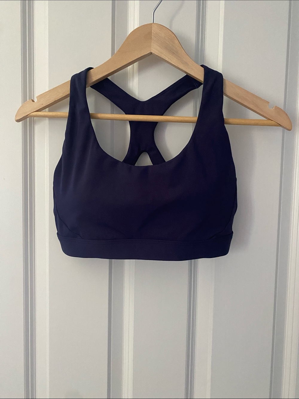 Athleta Deep Navy Crossback Sports Bra, Womens M